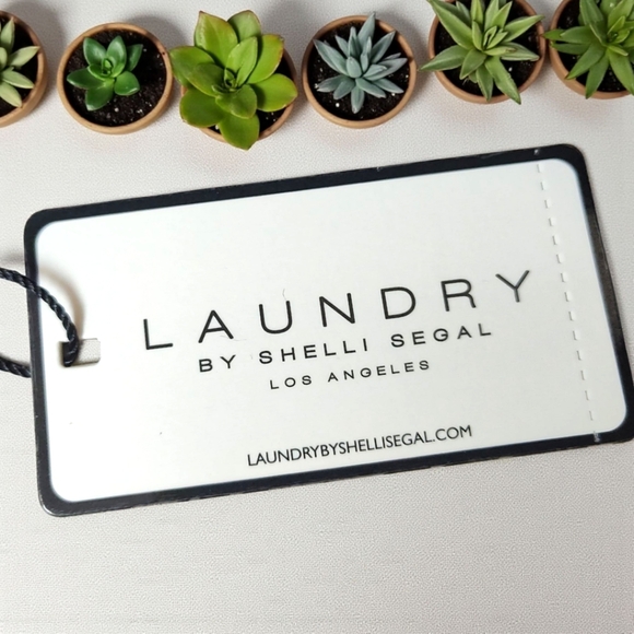 NWT Laundry by Shelli Segal Black Leather Wallet - Picture 5 of 6